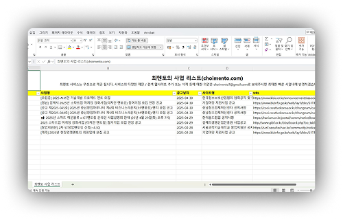 검색 결과 활용